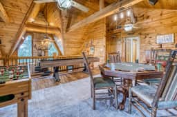 Rustic Retreat - view-pets-games-hot tub-fire pit