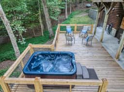 Rustic Retreat - view-pets-games-hot tub-fire pit
