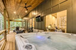The Black Still - Hot tub-Private-Modern-Fire Pit