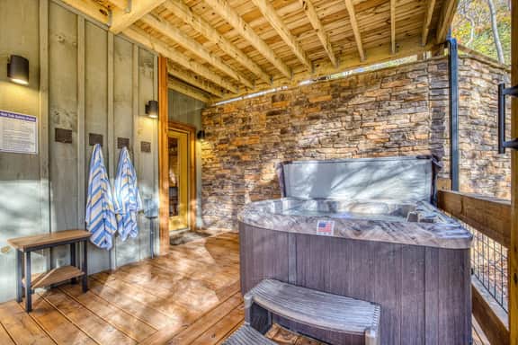Swanky Fox - hot tub-modern-fireplaces-pets-games